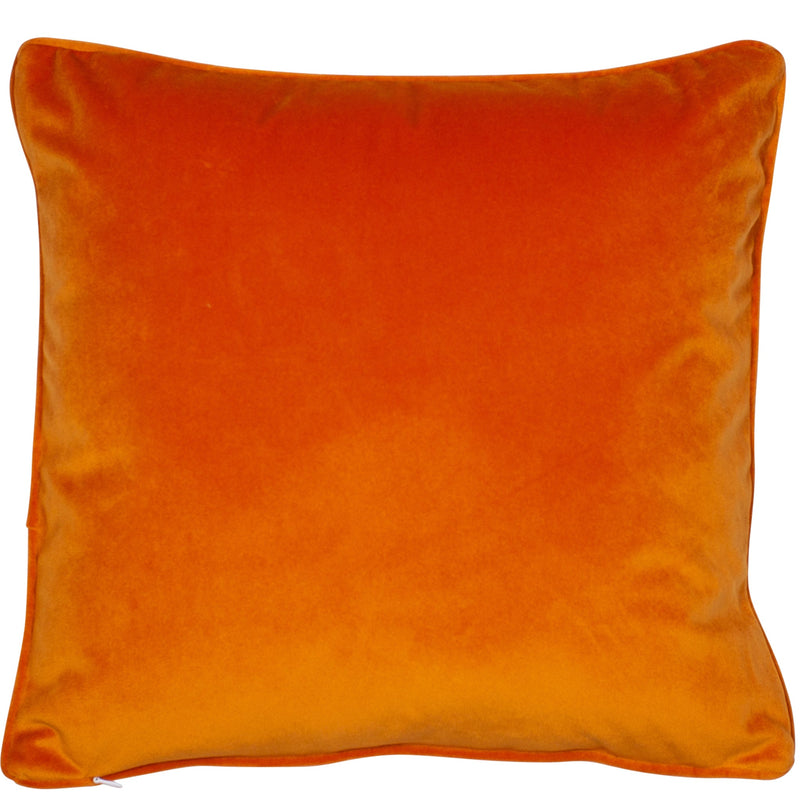 Plain Matte Orange Cushion