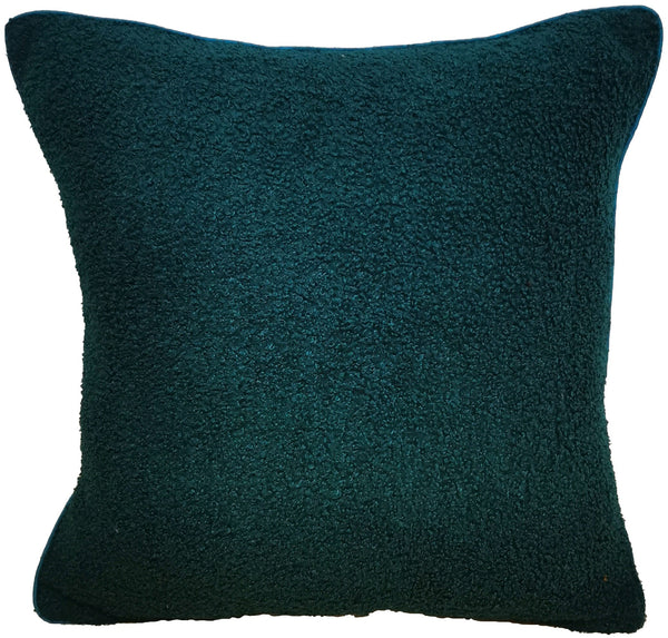 Boucle Cushion Green