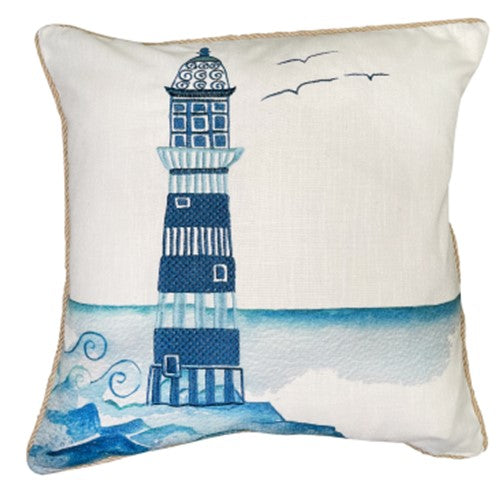 Emb Lighthouse Cushion