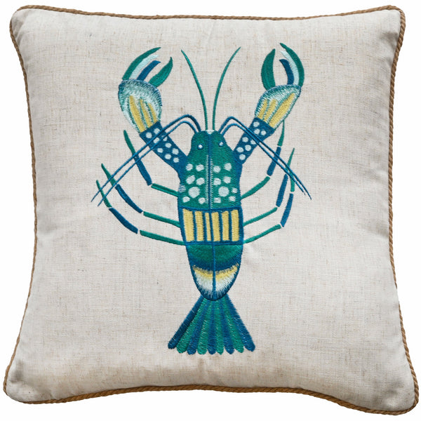 Embroid Crab Cushion