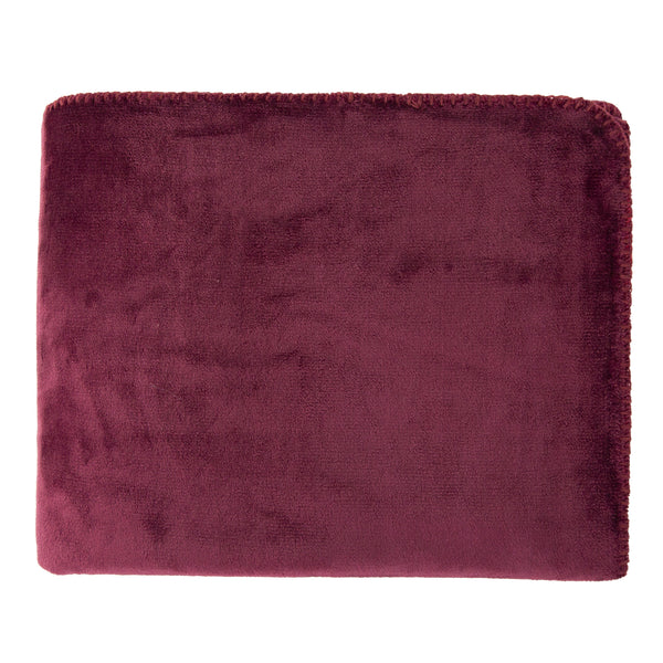 Softest Fleece Throw Aubergine