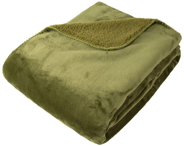 Softest Fleece Throw Olive